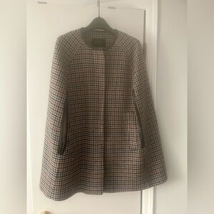 J Crew cape coat